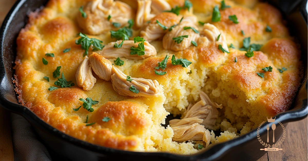 Cornbread Dressing with Chicken