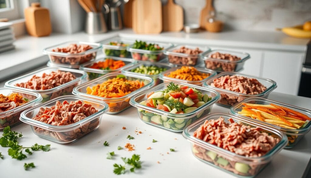 "A delicious plate of shaved beef stir-fry with vegetables and rice, ready for a quick dinner."

