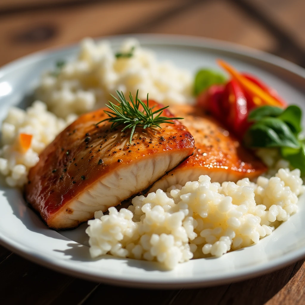 the best salmon rice dish