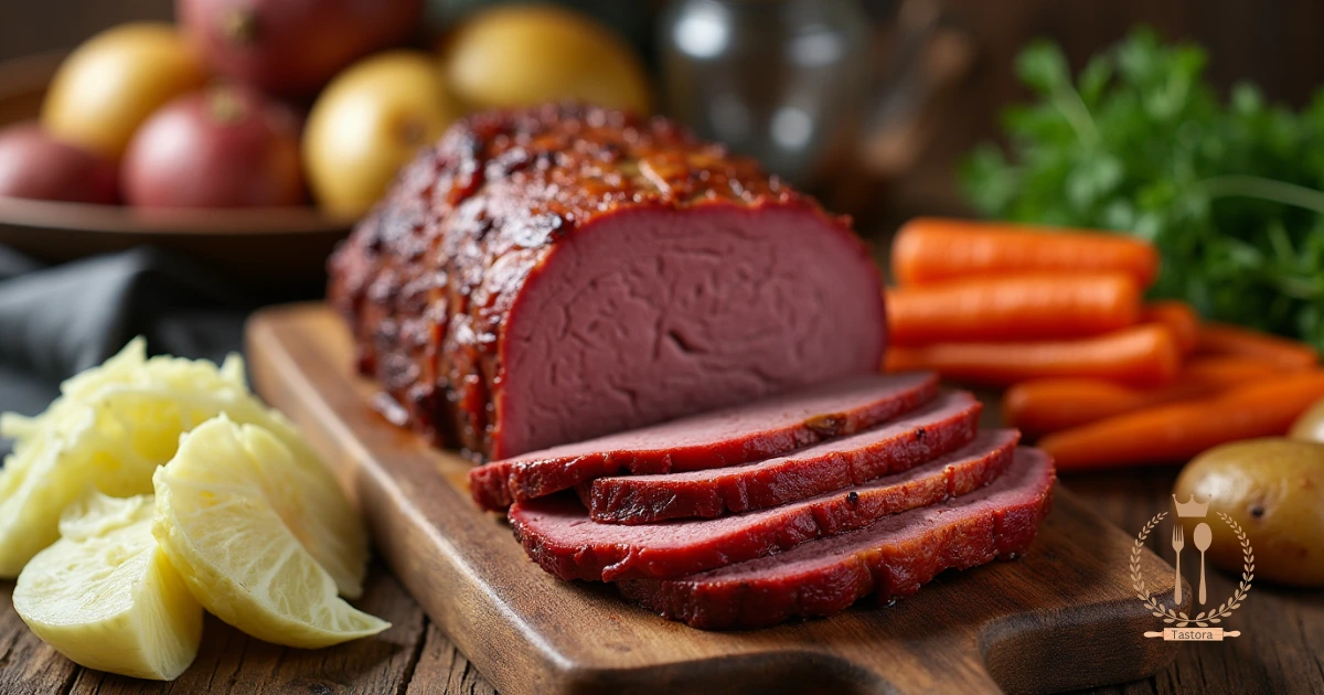 Baked Corned Beef and Cabbage recipes Dinner